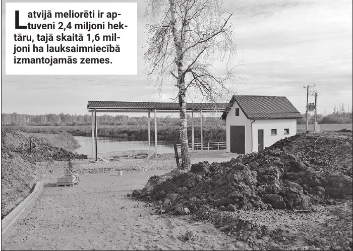 Situācija meliorācijas nozarē un tās pievienotā vērtība Latgalē