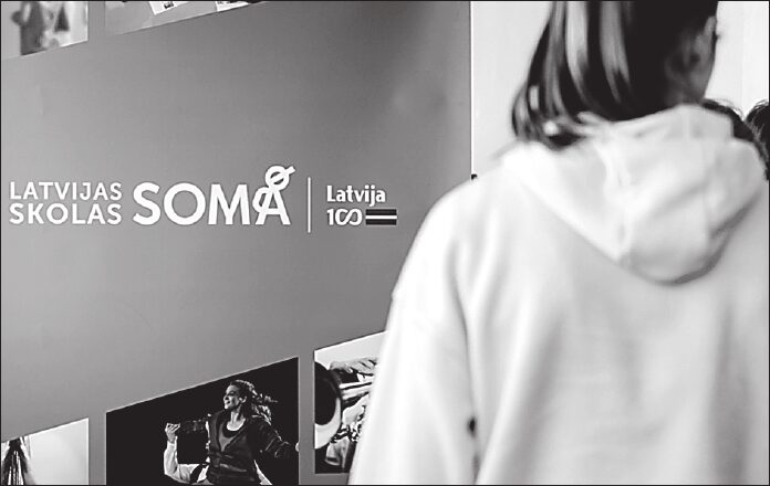 Programā «Latvijas skolas soma» pīduovuojums latgalīšu volūdā ir minimals