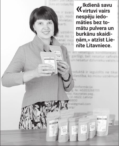 Lienīte Litavniece: «Arī augu valsts uzturs var būt garšīgs»