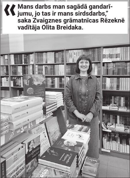 Olita Breidaka: «Man ir laimējies darīt to, kas man patīk»