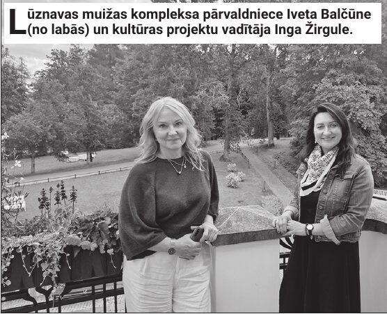 Lūznavas muižā jau desmit gadus mājo Mūza