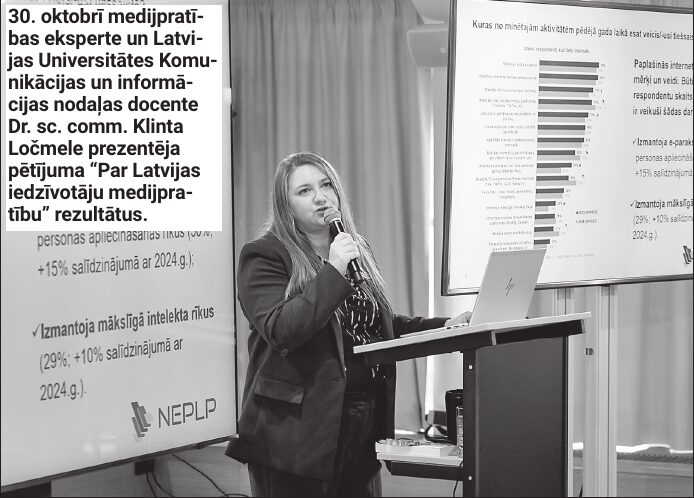 Iedzīvotāju medijpratībai ir būtiska loma valsts aizsardzībā