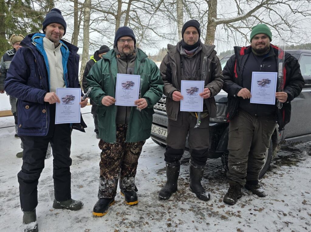 AS “Preiļu siers” zemledus makšķerēšanas sacensībās arī šogad uzvar “Gaigalas”
