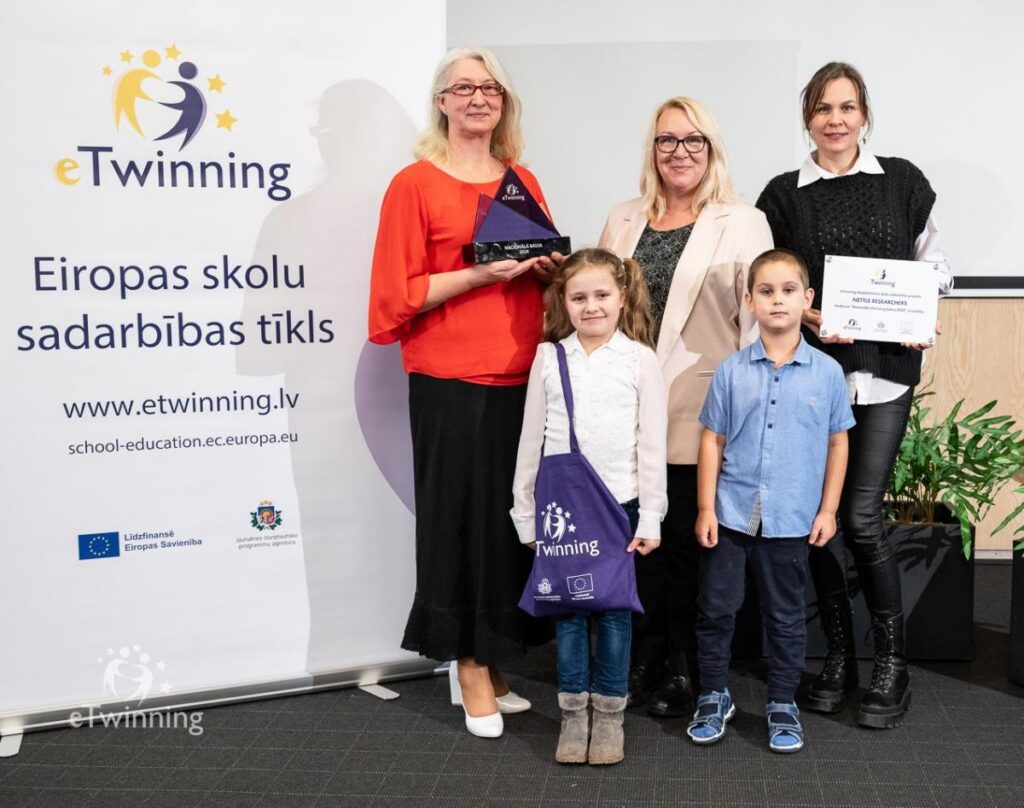 Blontu pagasta pirmsskolas izglītības iestāde – “Nacionālās eTwinning balvas 2024” uzvarētāja