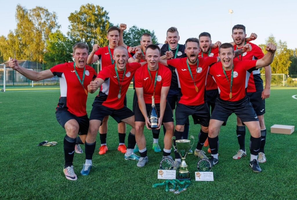 Komanda “Priežmale” – Preiļu novada čempioni futbolā