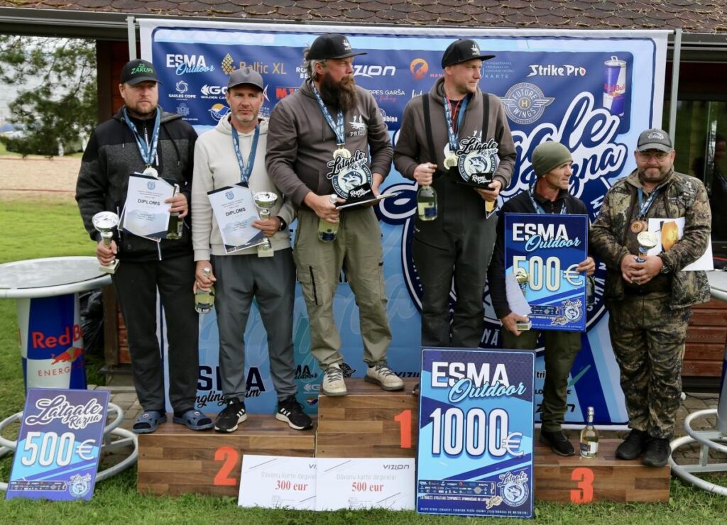 Noslēdzies Latgales atklātais čempionāts spiningošanā no laivām