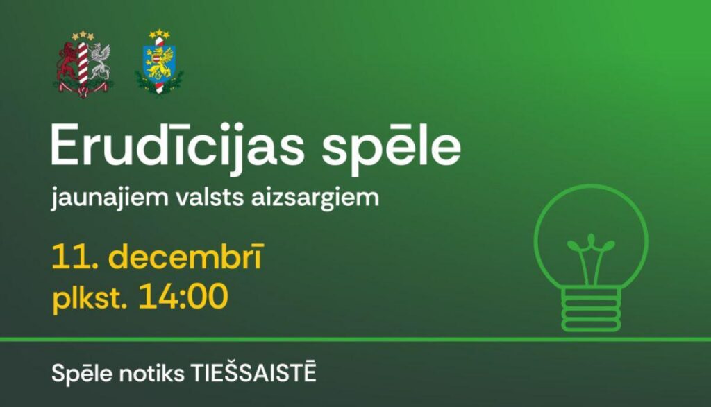 Erudīcijas spēle jaunajiem valsts aizsargiem