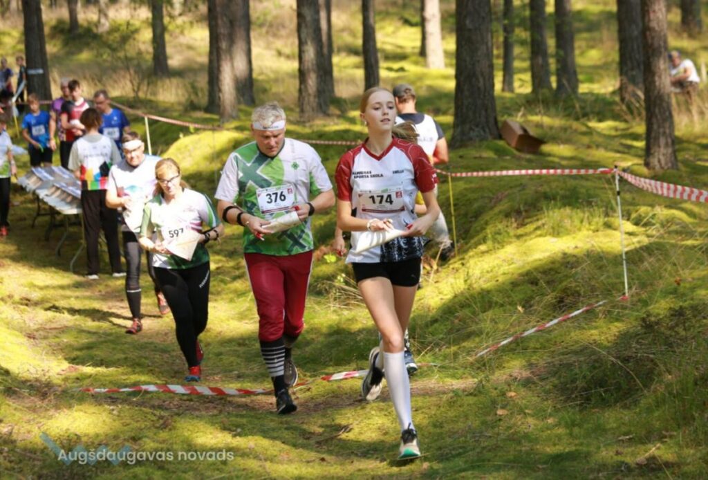 Līksnas pagastā noskaidroti Latvijas čempioni orientēšanās sportā