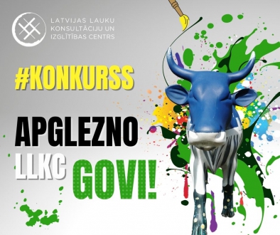Konkurss māksliniekiem – apglezno govi!