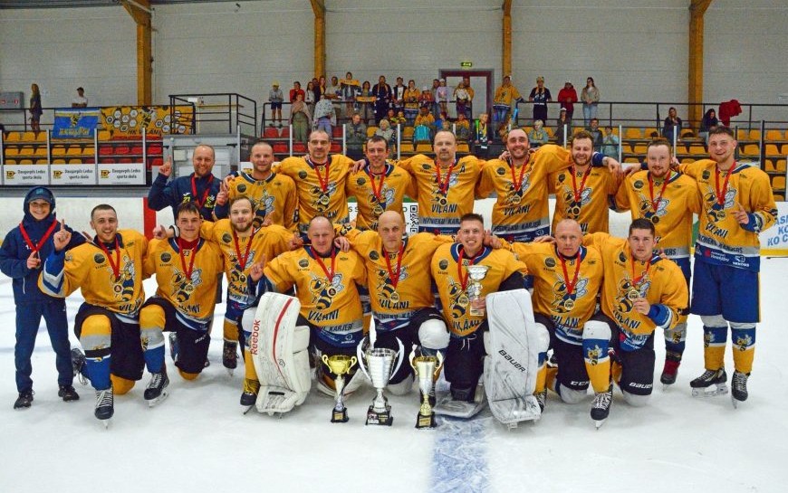 Hokeja komanda «Viļāni» triumfē starptautiskajā turnīrā