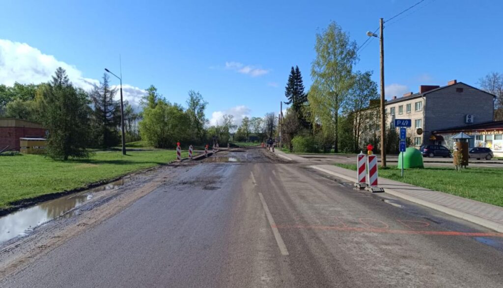 Sākas ceļa pārbūves darbi uz valsts reģionālā autoceļa Kārsava–Ludza–Ezernieki