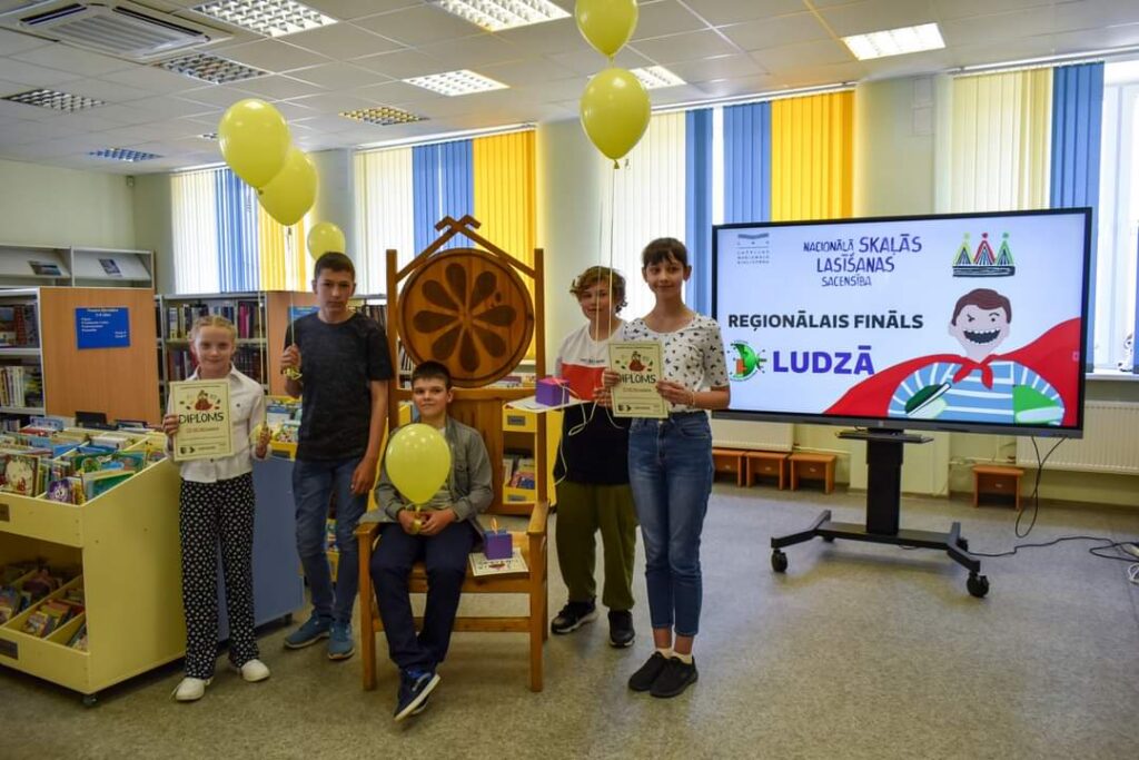 Ludzas novada talantīgie lasītāji pulcējās konkursā