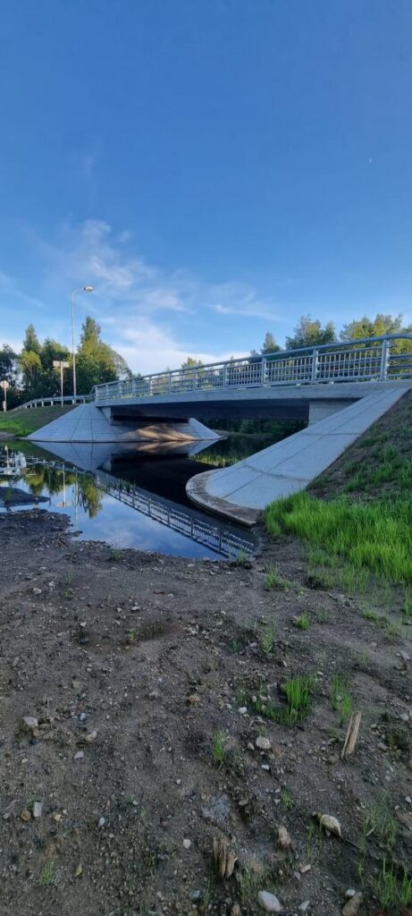 Ir atklāta satiksme pār Govju tiltiņu Ludzā