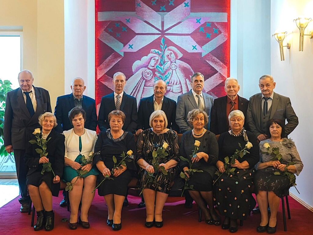 Godināti Balvu novada septiņi Zelta pāri!