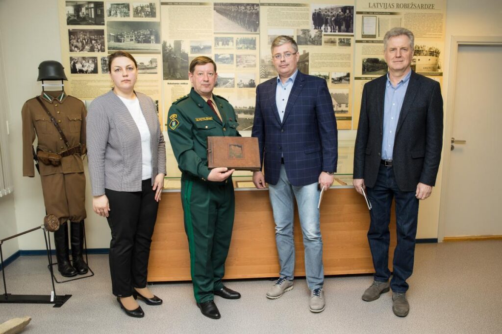 Valsts robežsardzes koledža saņēma vērtīgu dāvinājumu