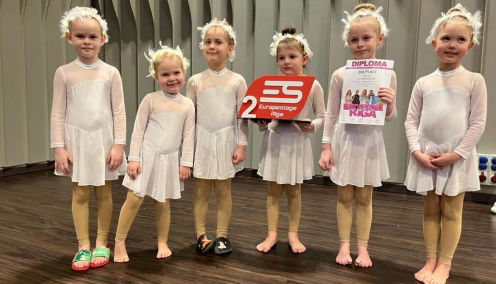 Līvānu studijas “Diamond” dejotājiem lieliski rezultāti starptautiskajā konkursā