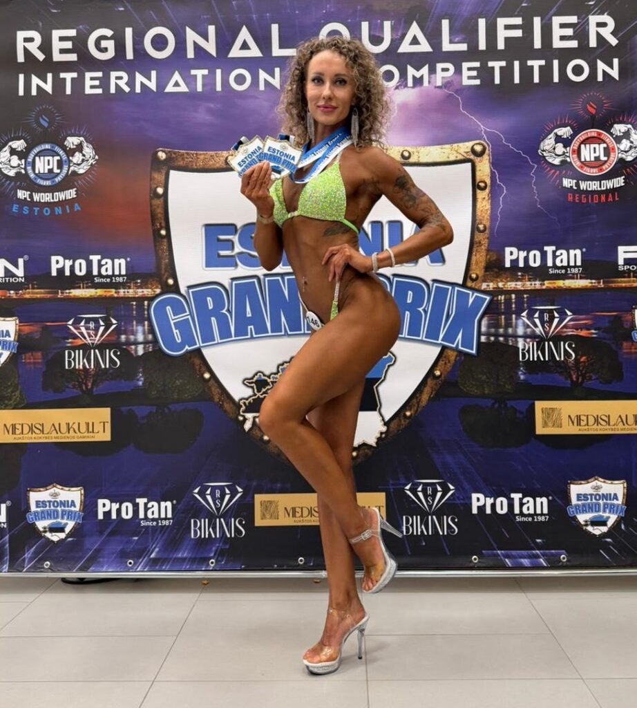 Evita Lozda uzsāk ceļu uz Pasaules čempionātu fitnesā