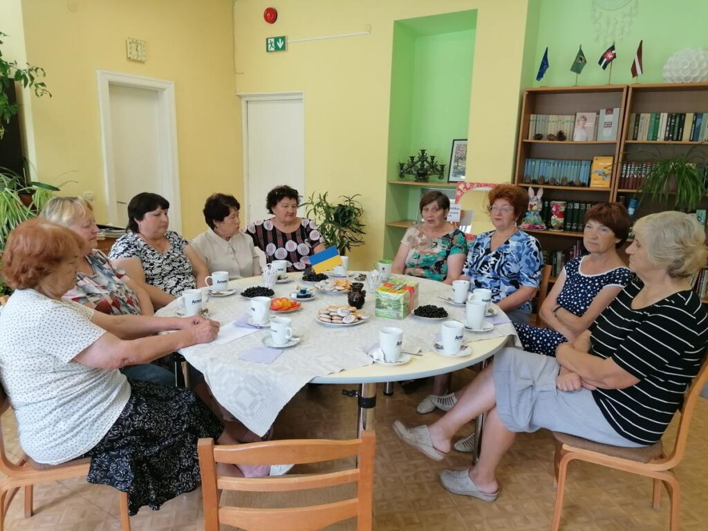 Tikšanās ar Ukrainas seniorēm