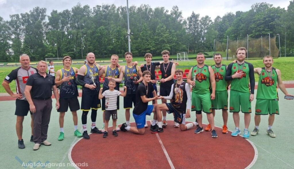 Noslēdzies Augšdaugavas novada čempionāts basketbolā 3×3