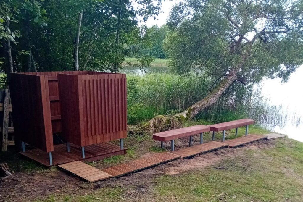 Labiekārto Dagdas ezera Ezermalas un Andzeļu ciema pludmales
