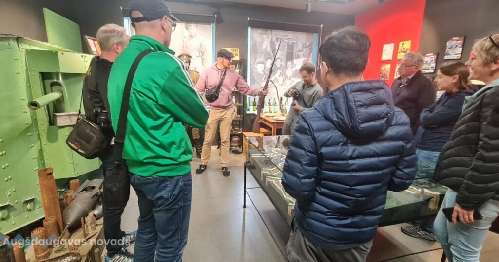 Pirmā pasaules kara muzejā Medumos viesojās starptautiskie mediji