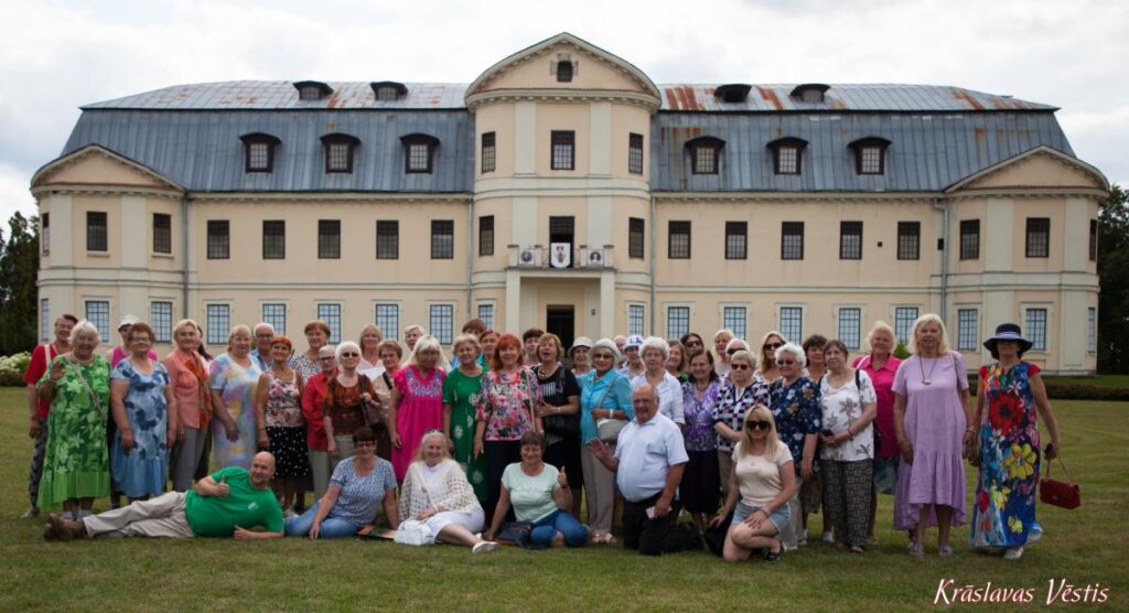 “Latvijas senioru kopienu apvienība” viesojās Krāslavā