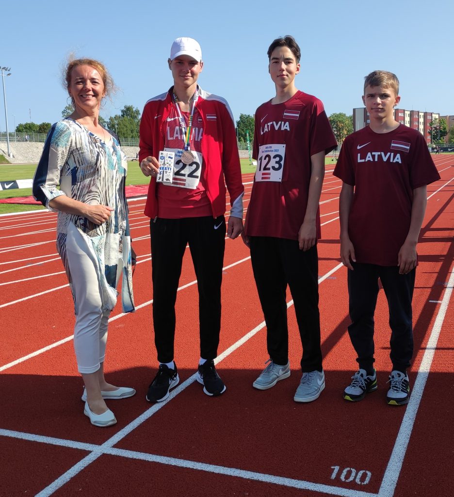 Preiļu sportistam bronza augstlēkšanā Baltijas U-16 komandu čempionātā