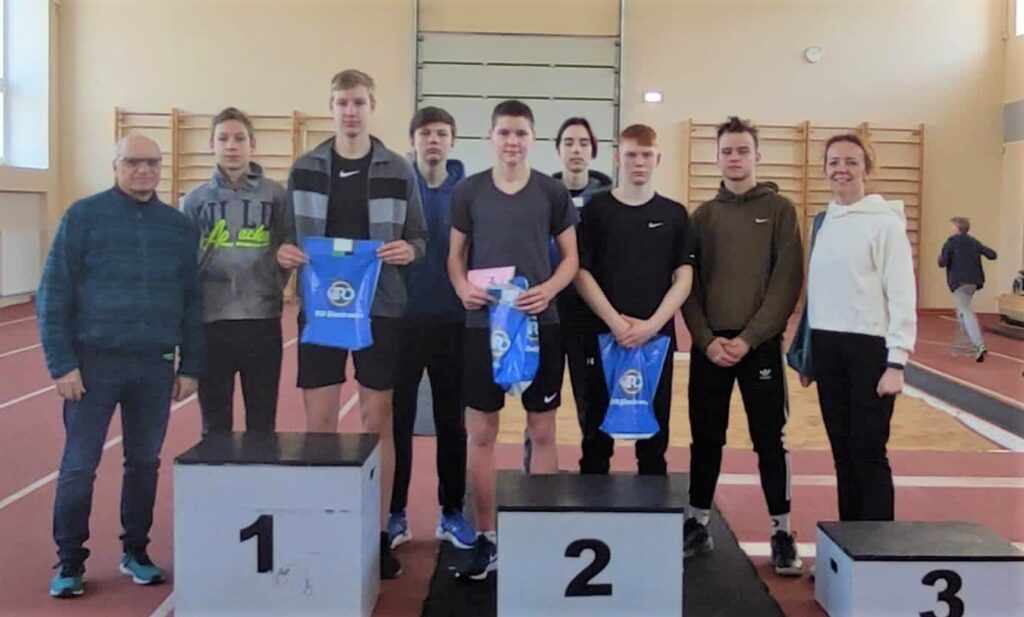 Preiļu BJSS augstlēcēju starti Daugavpilī