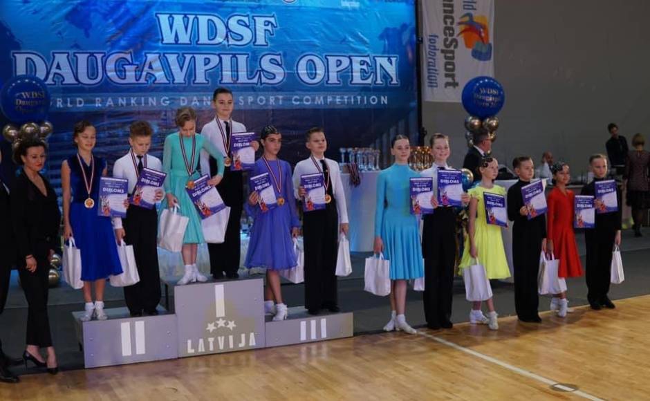 Notika “WDSF Daugavpils Open” sacensības