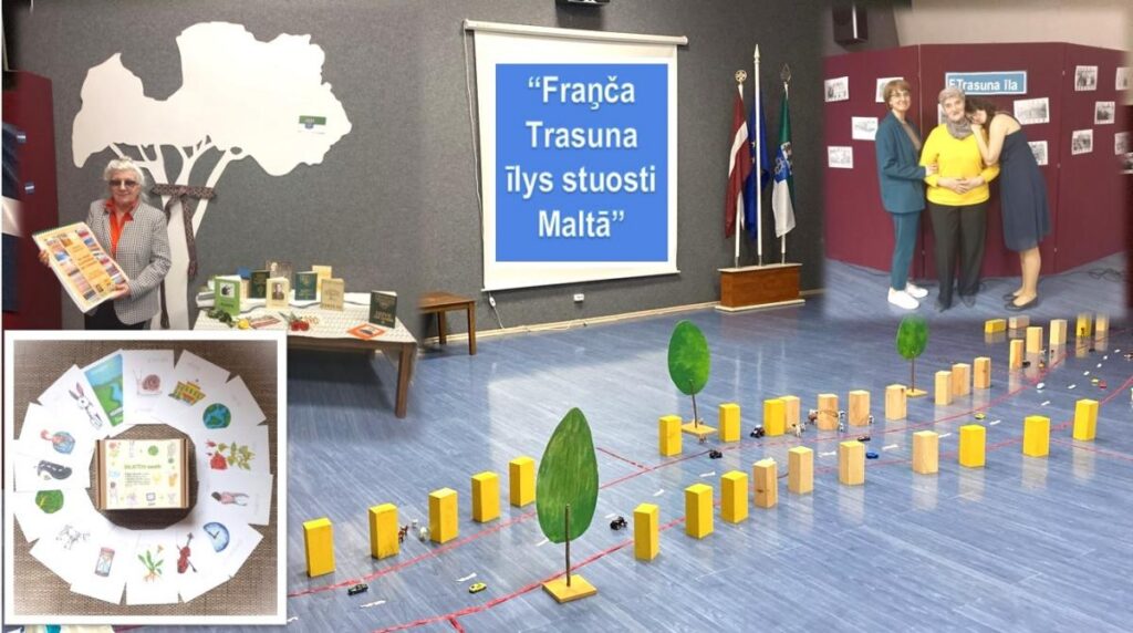 Maltā godina Franča Trasuna ielu un prezentē jaunu spēli un 50 latgaliešu citātus