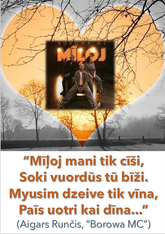 Grupa “Borowa MC” ar jaunu dziesmu ieskandina pavasari 