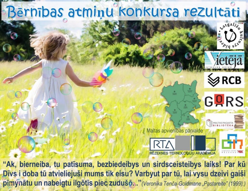 Bērnības atmiņu konkurss: 142 dalībnieki, 218 atgadījumi, 116 zīmējumi