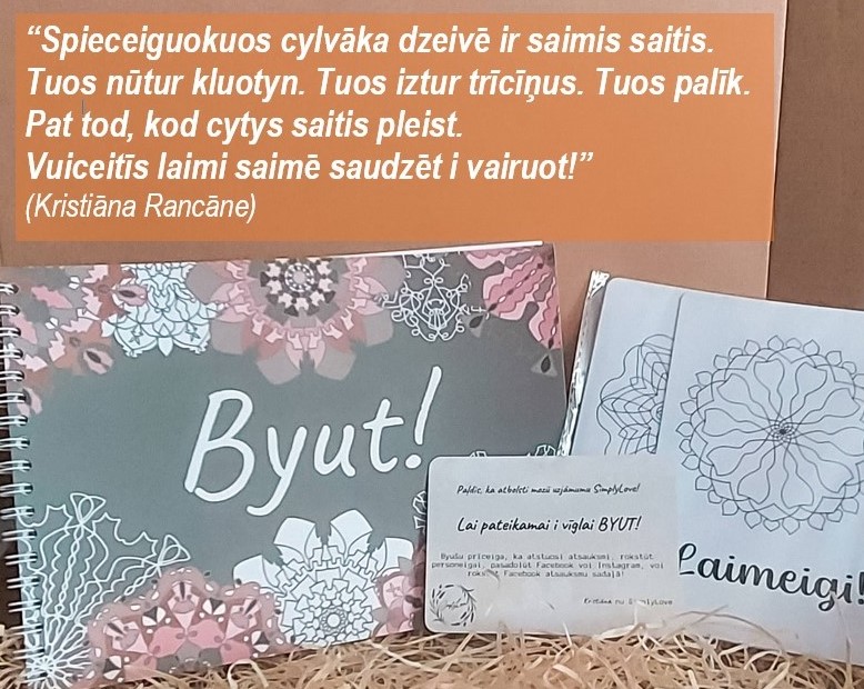 Izdota pirmā krāsojamā mandalu grāmata latgaliski 