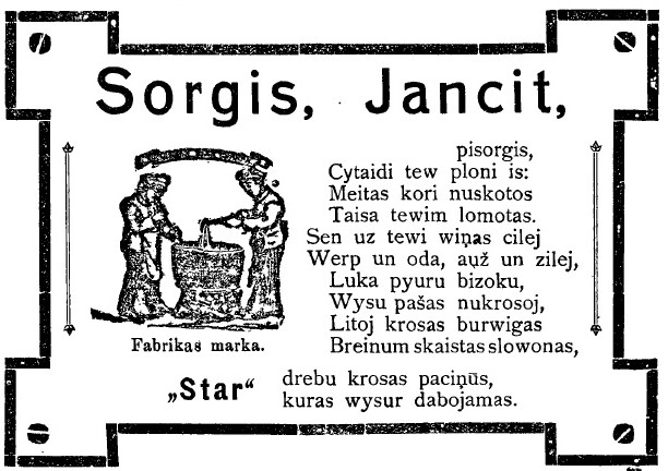 Latgalīšu avīzēs pyrms 100 godu
