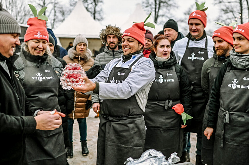 Siguldas gardēžu festivāla šī gada karalis – avene