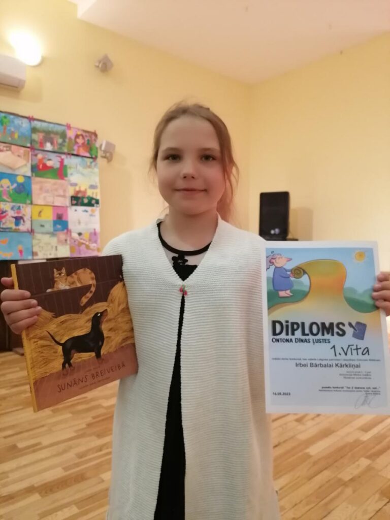 Atsaverūt iz Ontona Slišāna rodūšus dorbu konkursu