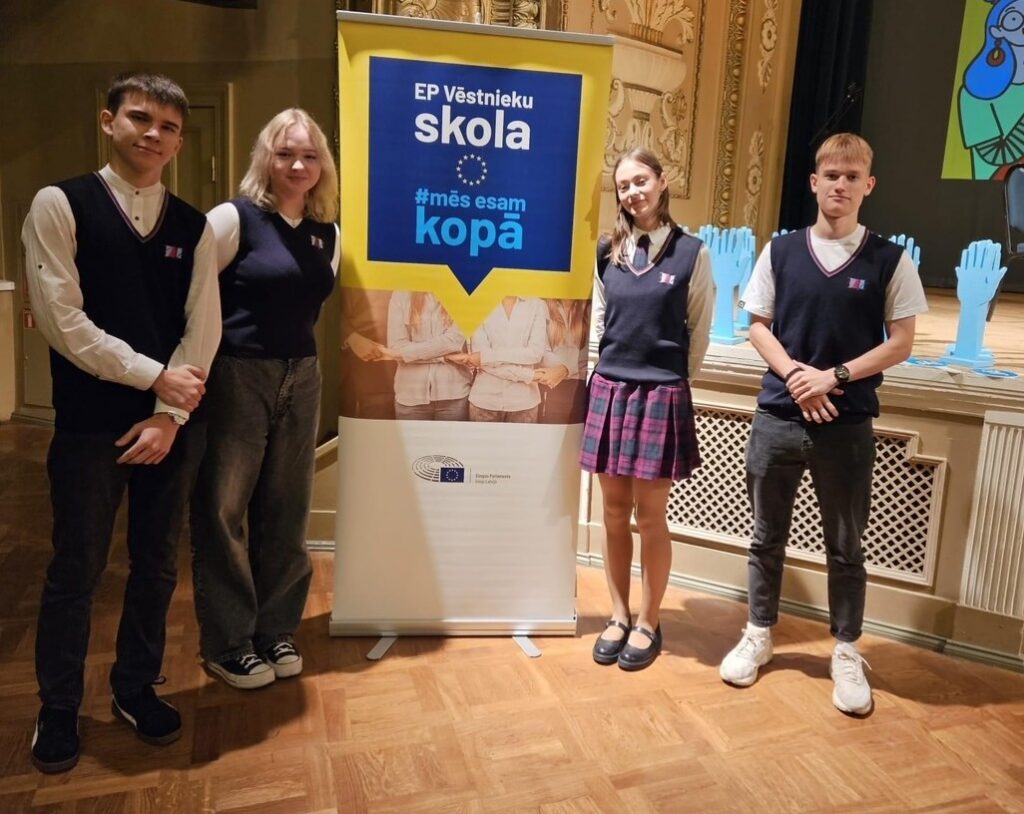 Līvānieši darbojas Eiropas Parlamenta Vēstnieku skolā