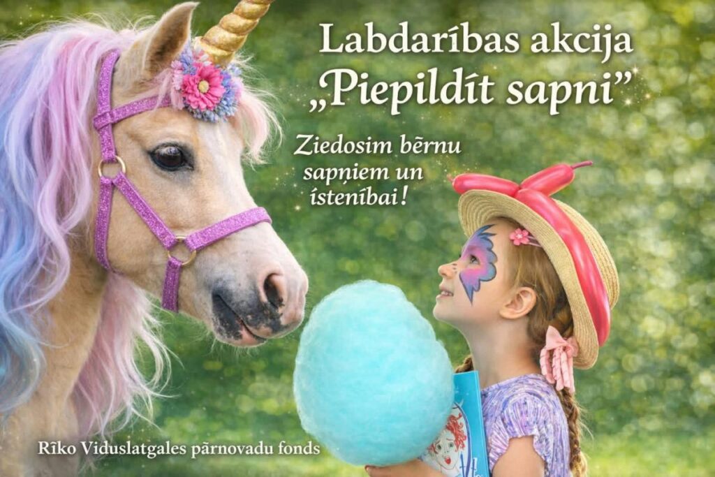 Piepildām sapņus Preiļu un Līvānu novada bērniem!
