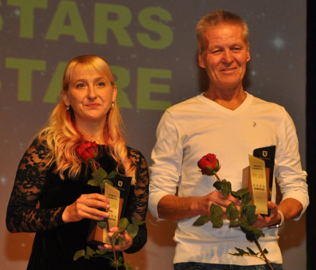 Pasniedza balvas Preiļu novada sporta laureātiem