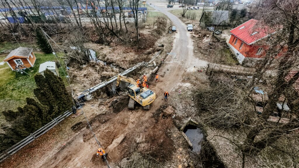 Sāk pārbūvēt Vildogas ceļu Siguldā