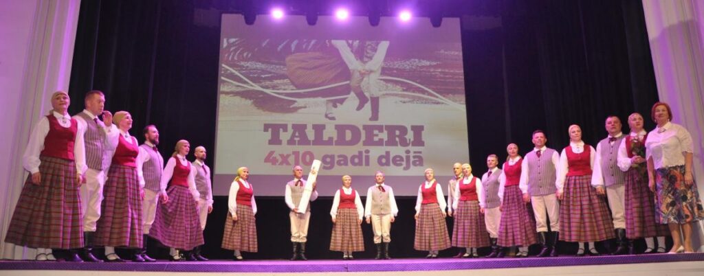 “Talderu” saime ar raitu deju soli svinēja jubileju