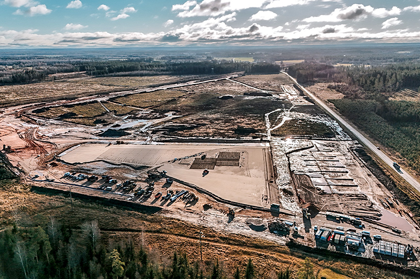 Pieejamas trīs apbūves teritorijas Valmieras Industriālajā parkā