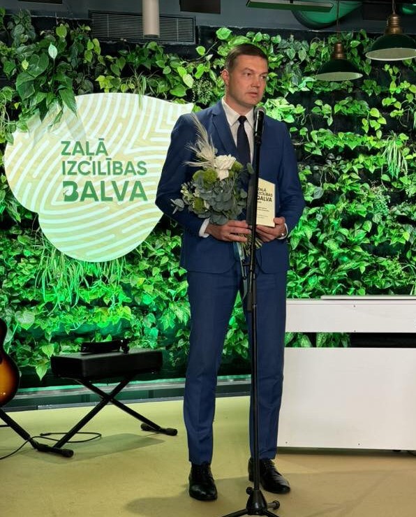 Augšdaugavas novada pašvaldība saņēma “Zaļās izcilības” balvu
