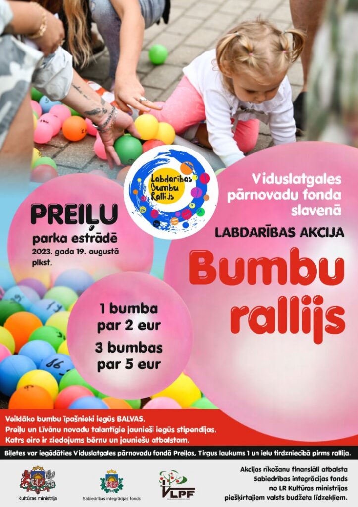LABDARĪBAS BUMBU RALLIJS TUVOJAS