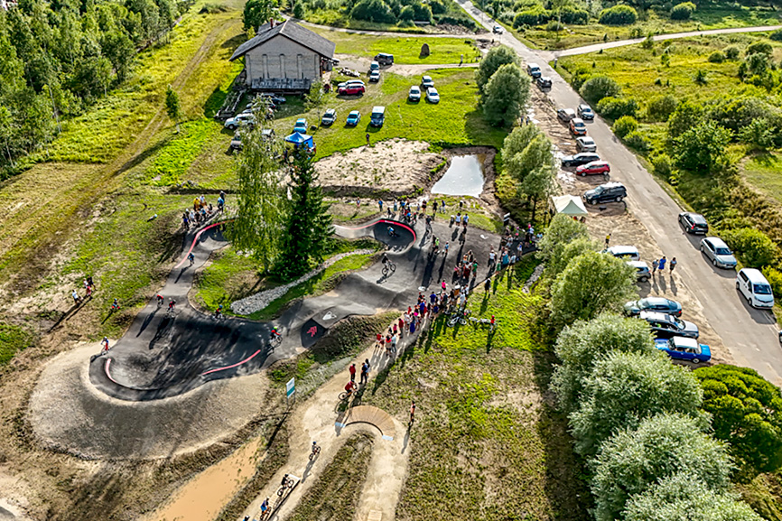 Ērgļu ciemā tapusi velotrase