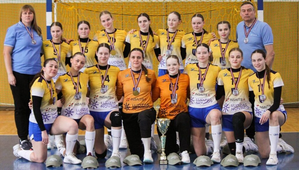 “SK Latgols” handbolistes – četrkārtējās Latvijas čempiones