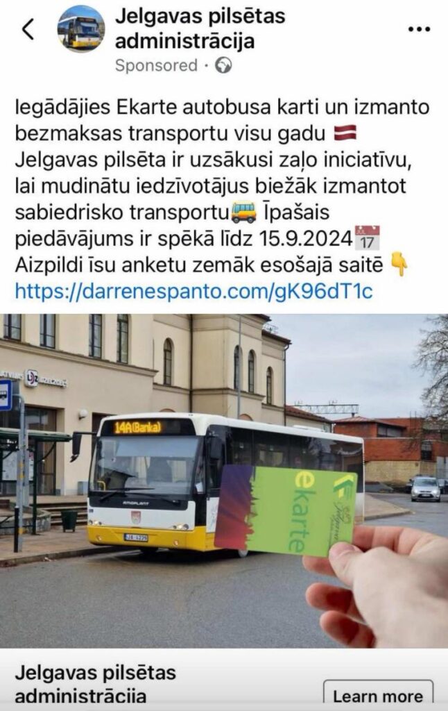 Brīdina par akcijas krāpniecību
