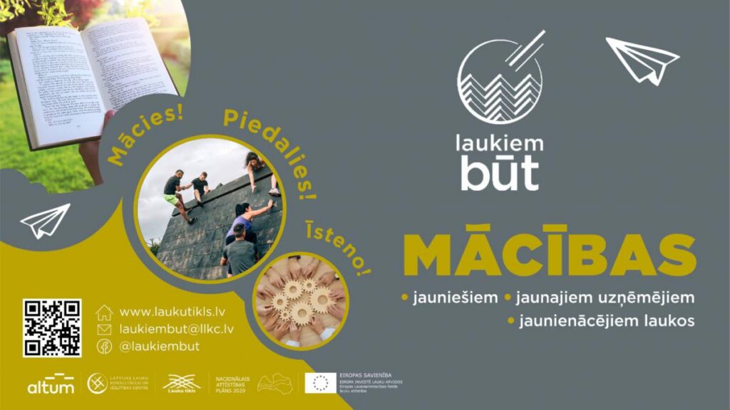 Sākas konkursa “Laukiem būt!” mācības
