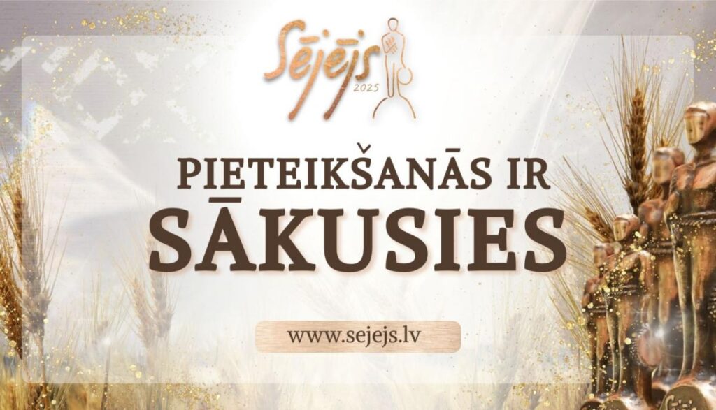 Izsludināts konkurss lauksaimniekiem un pārtikas ražotājiem “Sējējs 2025”