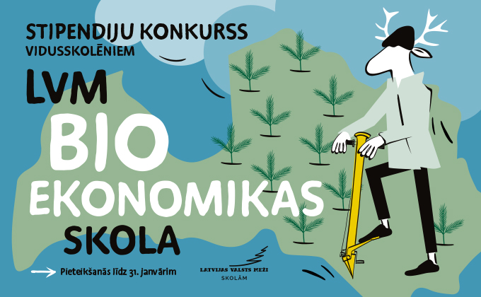 LVM aicina vidusskolēnus piedalīties stipendiju konkursā